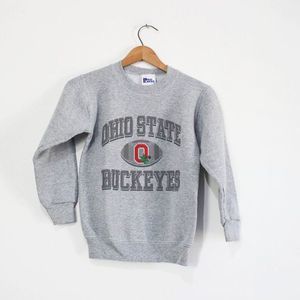 Vintage Kids Ohio State University OSU Sweatshirt